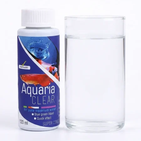 AQUARIA CLEAR Aquarium Water Clarifier – Fast-Acting Liquid Formula