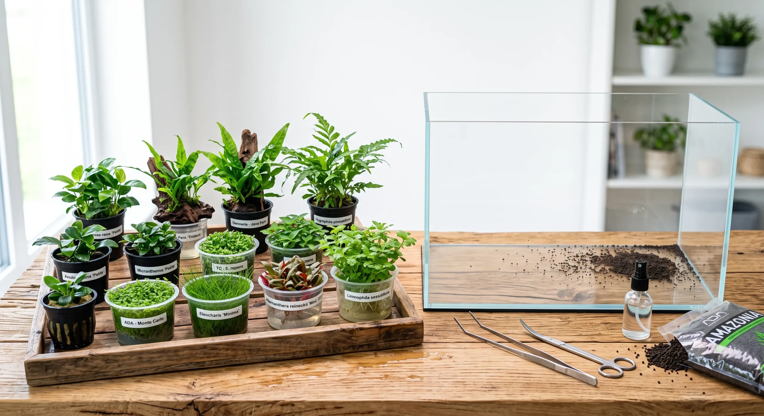 Starting a Planted Tank with Only Aquarium Store Plants