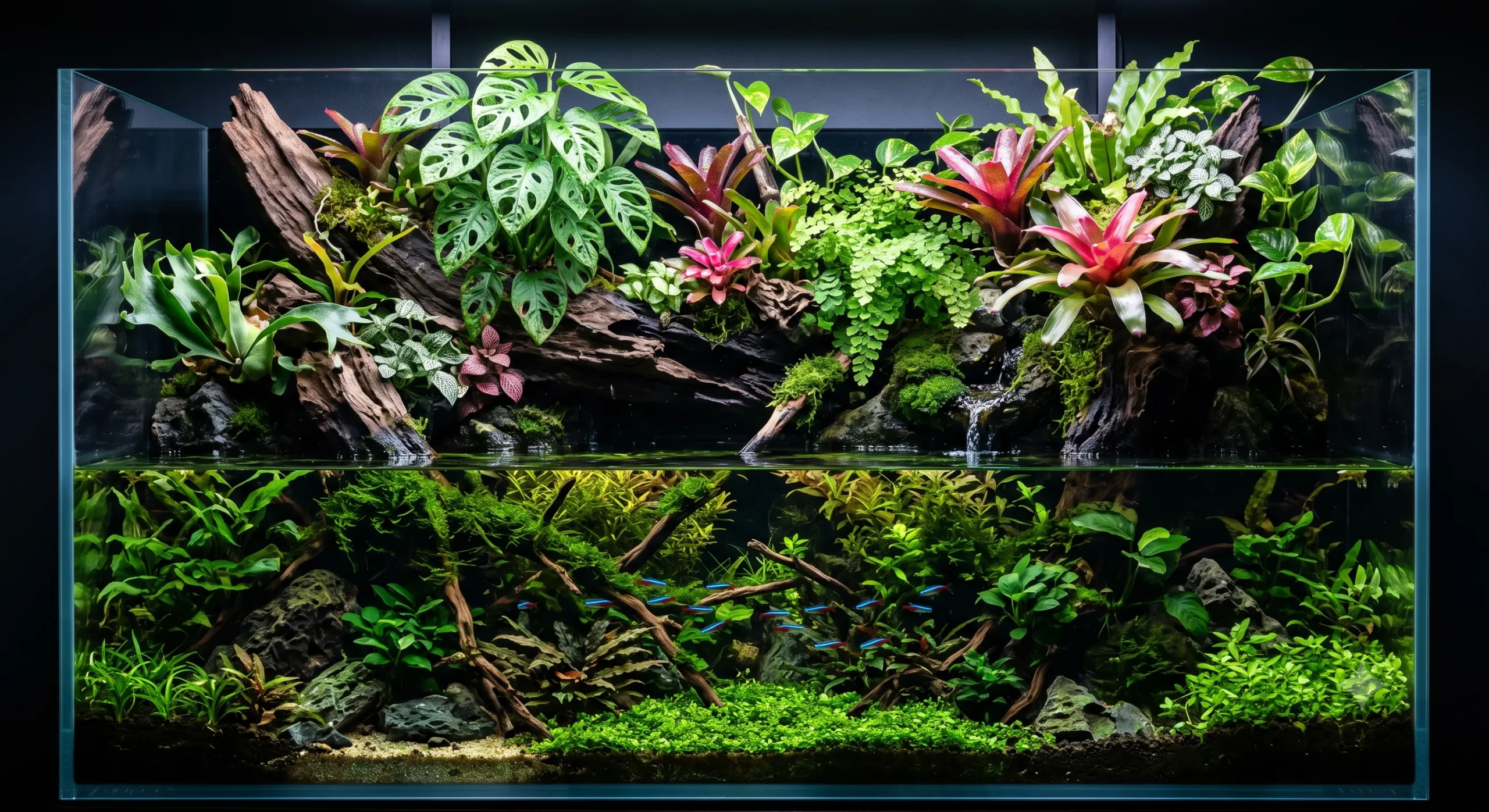 What’s the Difference Between Aquatic and Terrestrial Plants in Tanks?